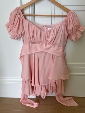 edite mode pink mini dress